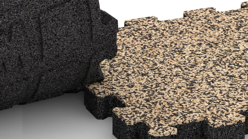 Encaje puzzle recortado sin bisel