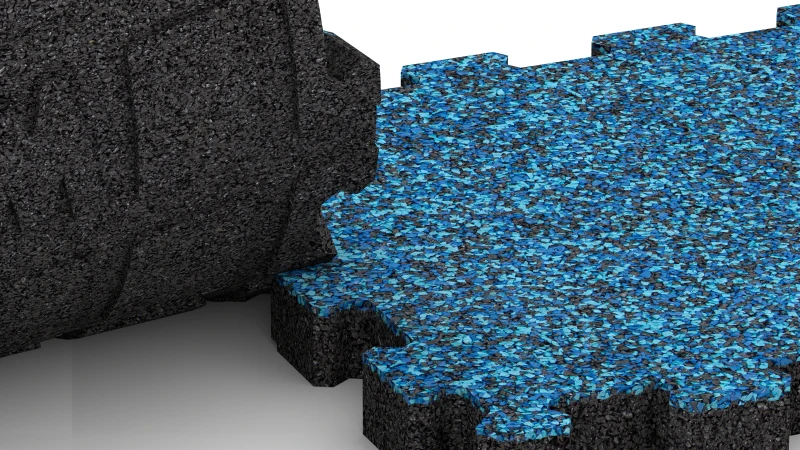 Encaje puzzle recortado sin bisel