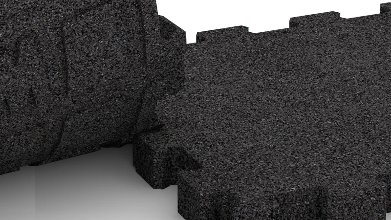 Encaje puzzle recortado sin bisel