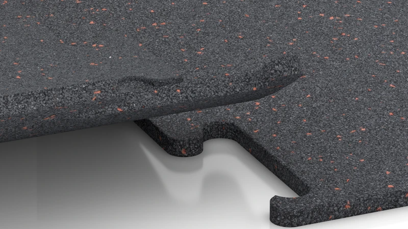 Encaje puzzle recortado sin bisel