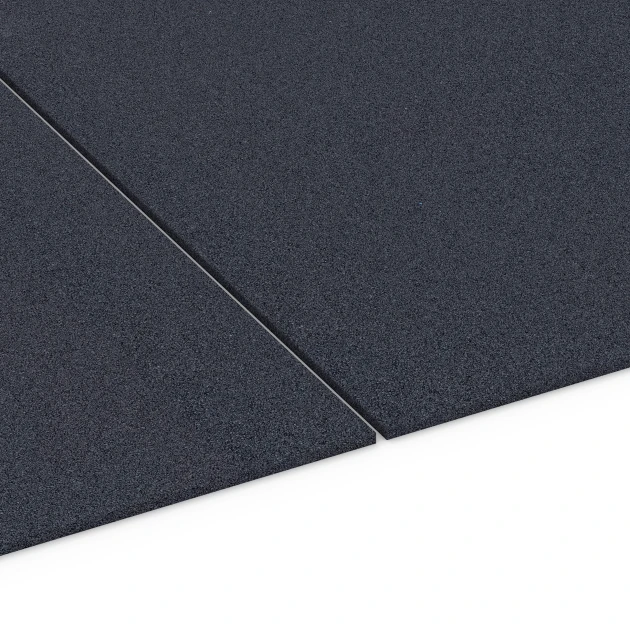 Großaufnahme vom Verbindungssystem von WARCO-Boden 6177 - Fitness Performance Elite Suelo de Entrenamiento im Farbdesign Antracita. Abmessungen 100 × 100 × 1 cm.