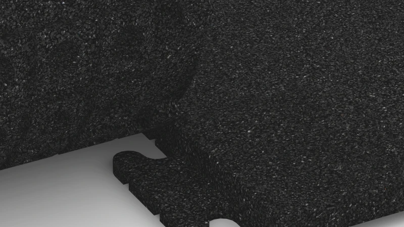 Encaje puzzle oculto con bisel redondeado
