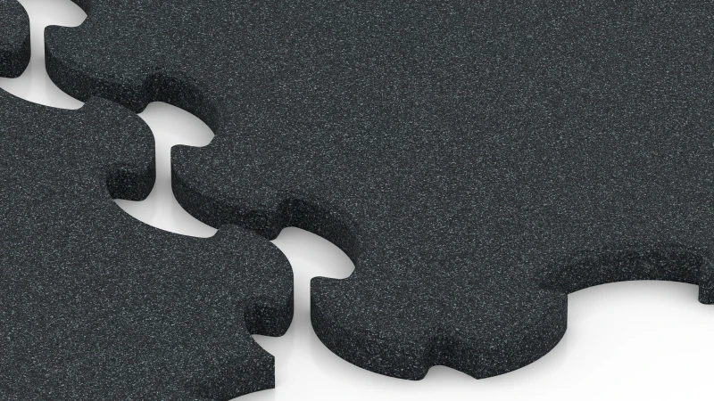 Unión tipo puzzle optimizada con bisel
