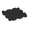 Aufsicht auf die Unterseite, also die Bodenseite von WARCO-Formteil 3653 - Losa de paddock im Format 500 x 500 x 40 mm.