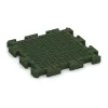Aufsicht auf die Unterseite, also die Bodenseite von WARCO-Formteil 3010 - Esterilla Protectora Fitness HD im Format 500 x 500 x 40 mm.