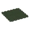 Aufsicht auf die Unterseite, also die Bodenseite von WARCO-Formteil 3483 - Esterilla Protectora Fitness HD im Format 1000 x 1000 x 40 mm.