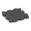 Aufsicht auf die Unterseite, also die Bodenseite von WARCO-Formteil 3165 - Esterilla Protectora Fitness im Format 500 x 500 x 50 mm.