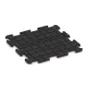 Aufsicht auf die Unterseite, also die Bodenseite von WARCO-Formteil 4593 - Pavimento deportivo para perros HD im Format 500 x 500 x 18 mm.