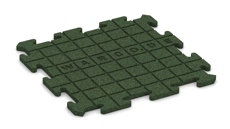 Ranuras de drenaje en disposición cuadrada – 4 mm de profundidad