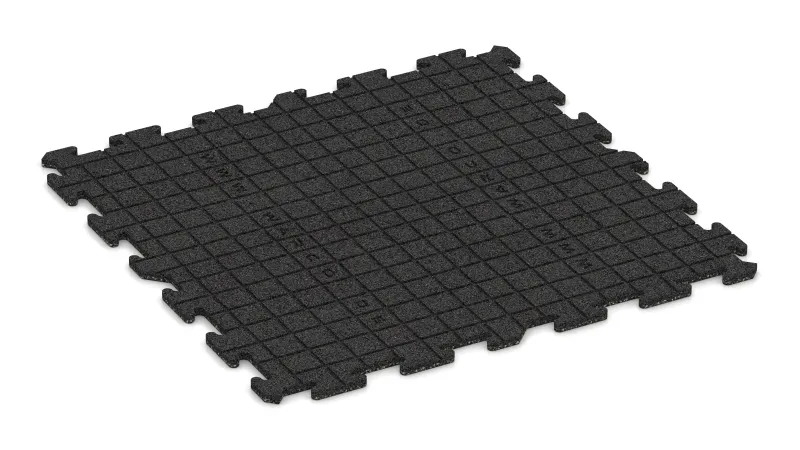 Ranuras de drenaje en disposición cuadrada – 4 mm de profundidad