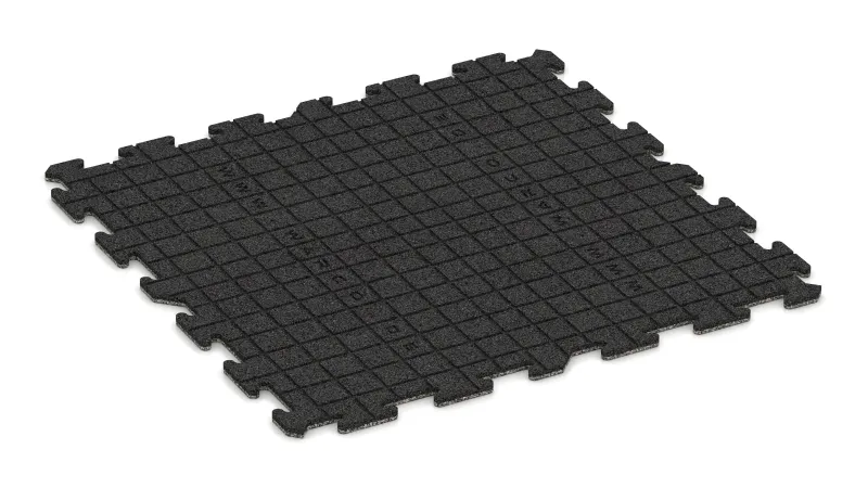 Ranuras de drenaje en disposición cuadrada – 4 mm de profundidad