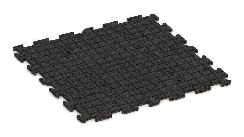 Ranuras de drenaje en disposición cuadrada – 4 mm de profundidad
