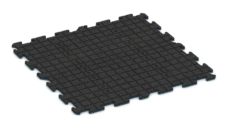 Ranuras de drenaje en disposición cuadrada – 4 mm de profundidad