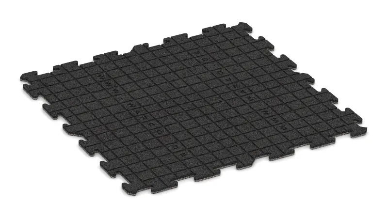 Ranuras de drenaje en disposición cuadrada – 4 mm de profundidad