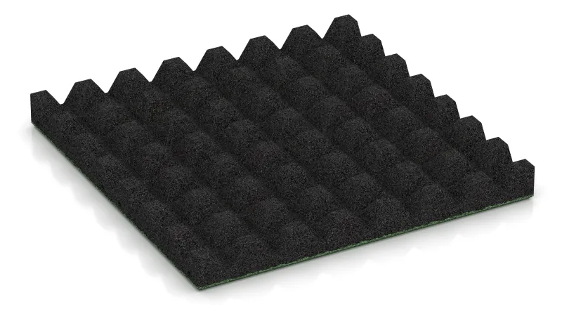Estructura de troncos de pirámide de 28 mm de altura