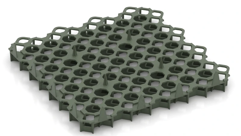 Piquetas para rejilla de césped