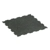 Aufsicht auf die Unterseite, also die Bodenseite von WARCO-Formteil 6453 - Suelo de Fitness Compacto im Format 100 × 100 × 0,8 cm.
