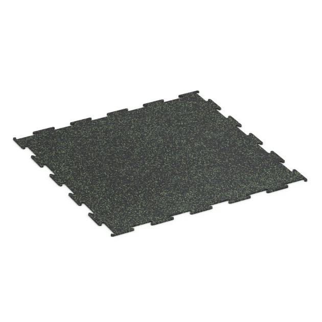 Aufsicht auf die Unterseite, also die Bodenseite von WARCO-Formteil 6453 - Suelo de Fitness Compacto im Format 100 × 100 × 0,8 cm.