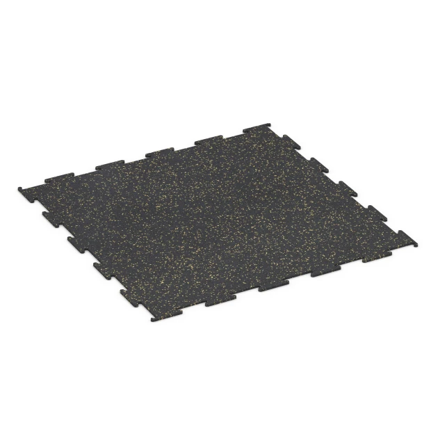 Aufsicht auf die Unterseite, also die Bodenseite von WARCO-Formteil 6454 - Suelo de Fitness Compacto im Format 100 × 100 × 0,8 cm.