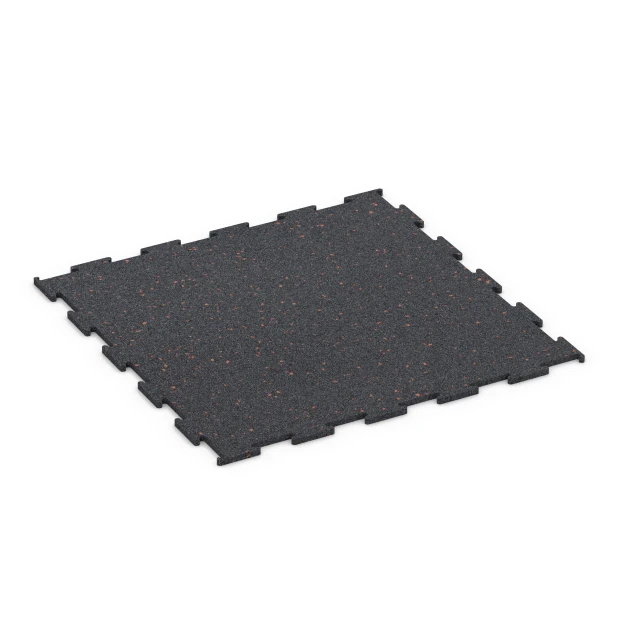 Aufsicht auf die Unterseite, also die Bodenseite von WARCO-Formteil 6456 - Suelo de Fitness Compacto im Format 50 × 50 × 0,8 cm.
