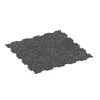 Aufsicht auf die Unterseite, also die Bodenseite von WARCO-Formteil 6458 - Suelo de Fitness Compacto im Format 50 × 50 × 0,8 cm.