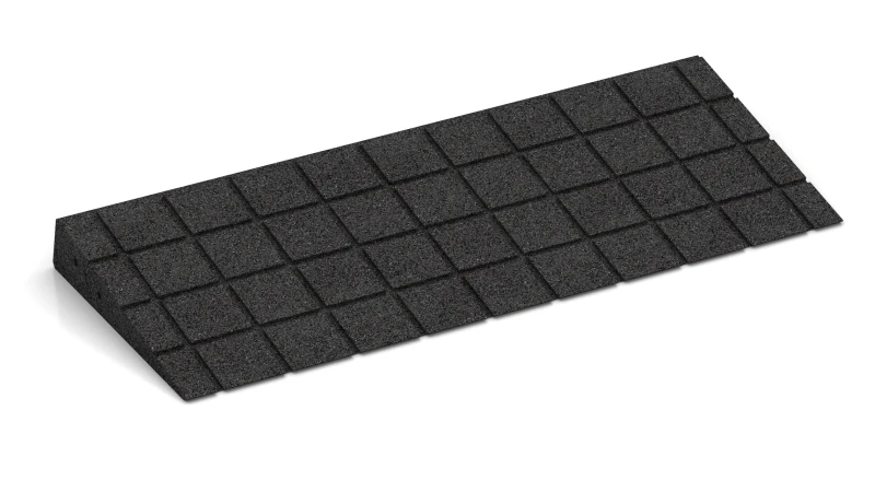 Canales de drenaje dispuestos en cuadrícula