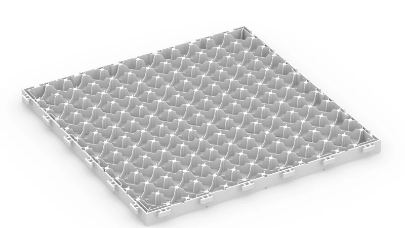 Rejilla clipsable PP con pies