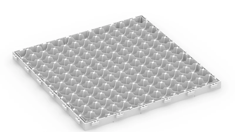 Rejilla clipsable PP con pies