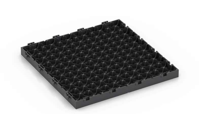 Rejilla clipsable PP con pies