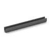 Aufsicht auf die Unterseite, also die Bodenseite von WARCO-Formteil 2583 - Kerbstone cover im Format 1000 x 100 x 100 x 50 mm.