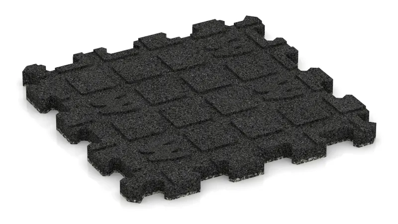 Canales de drenaje 4 x 15 mm - dispuestos en ángulo recto