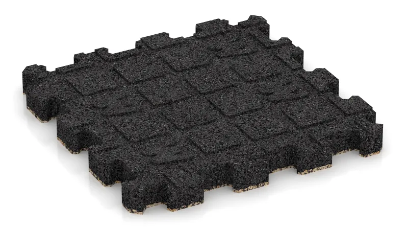 Canales de drenaje 4 x 15 mm - dispuestos en ángulo recto