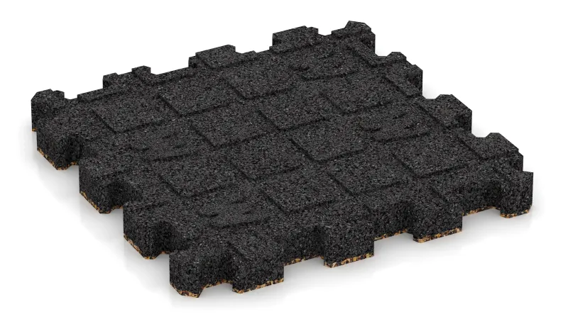Canales de drenaje 4 x 15 mm - dispuestos en ángulo recto