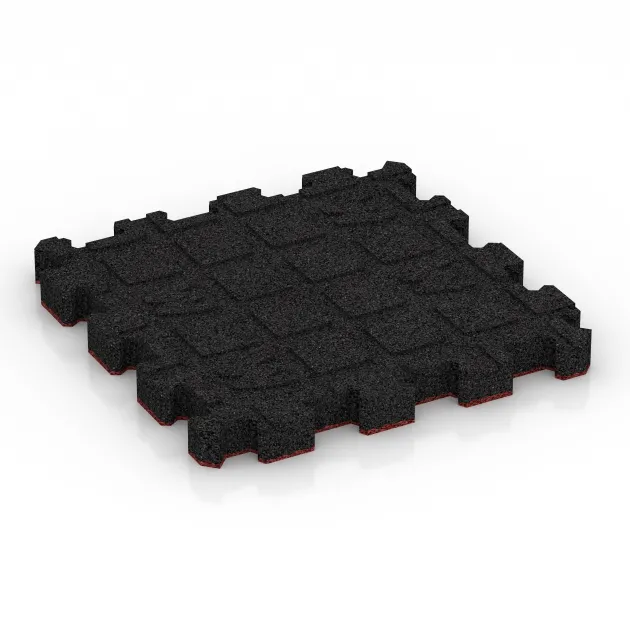 Aufsicht auf die Unterseite, also die Bodenseite von WARCO-Formteil 5236 - Baldosa borde piscina sin juntas im Format 306 x 306 x 30 mm.