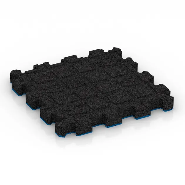 Aufsicht auf die Unterseite, also die Bodenseite von WARCO-Formteil 5237 - Baldosa borde piscina sin juntas im Format 306 x 306 x 30 mm.