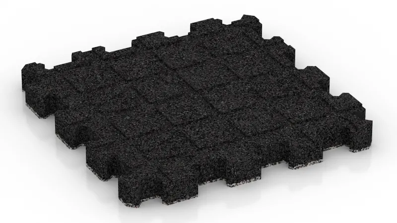 Canales de drenaje 4 x 15 mm - dispuestos en ángulo recto