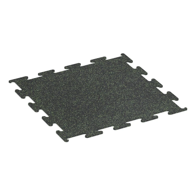 Aufsicht auf die Unterseite, also die Bodenseite von WARCO-Formteil 3755 - Fitness Performance Elite Pavimento Deportivo im Format 100 x 100 x 1 cm | 1,00 m².