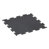 Aufsicht auf die Unterseite, also die Bodenseite von WARCO-Formteil 3757 - Fitness Performance Elite Pavimento Deportivo im Format 100 x 100 x 1,5 cm | 1,00 m².