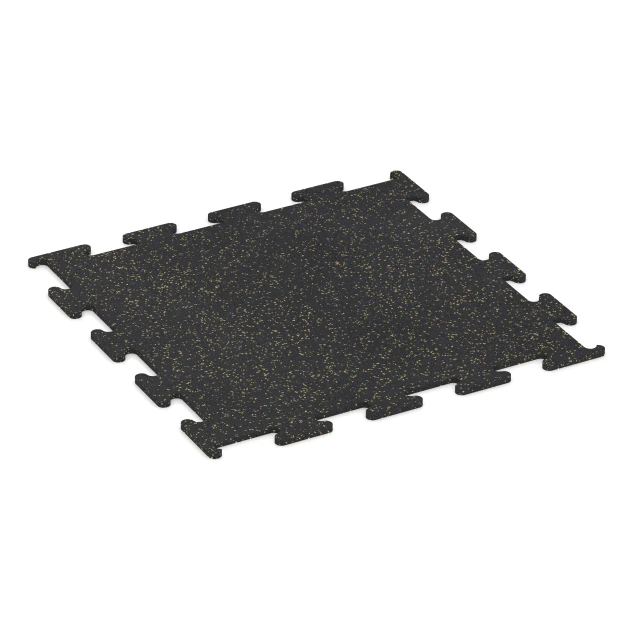 Aufsicht auf die Unterseite, also die Bodenseite von WARCO-Formteil 3756 - Fitness Performance Elite Pavimento Deportivo im Format 100 x 100 x 1,5 cm | 1,00 m².