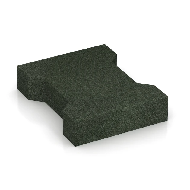Aufsicht auf die Unterseite, also die Bodenseite von WARCO-Formteil 5267 - Adoquín im Format 20 × 16,5 × 4,3 cm | 0,0278 m².