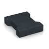 Aufsicht auf die Unterseite, also die Bodenseite von WARCO-Formteil 6378 - Adoquín im Format 20 × 16,5 × 4,3 cm | 0,0278 m².