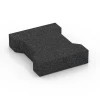 Aufsicht auf die Unterseite, also die Bodenseite von WARCO-Formteil 7068 - Adoquín im Format 20 x 16,5 x 4,5 cm | 0,0278 m².