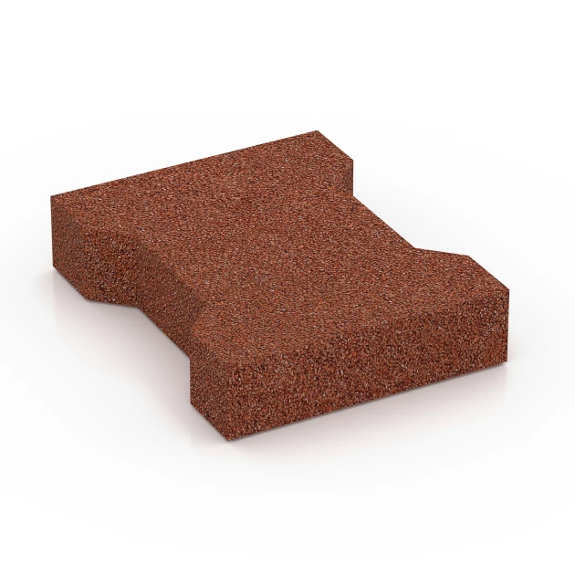 Aufsicht auf die Unterseite, also die Bodenseite von WARCO-Formteil 7069 - Adoquín im Format 20 x 16,5 x 4,5 cm | 0,0278 m².