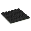 Aufsicht auf die Unterseite, also die Bodenseite von WARCO-Formteil 6293 - Baldosas amortiguadoras im Format 50 x 50 x 4,8 cm.