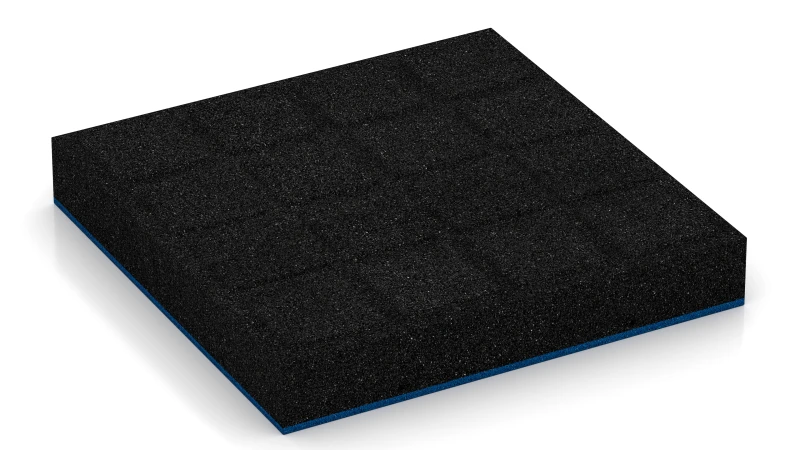 Apoyos cuadrados y canales