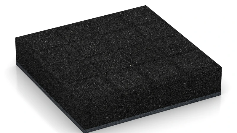 Apoyos cuadrados y canales