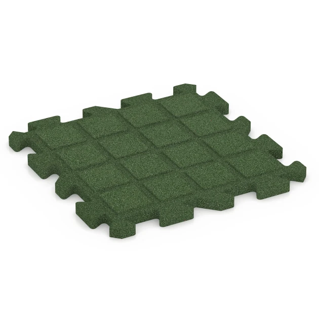 Aufsicht auf die Unterseite, also die Bodenseite von WARCO-Formteil 6991 - Losetas para pistas deportivas im Format 50 x 50 x 3 cm | 0,25 m².