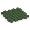 Aufsicht auf die Unterseite, also die Bodenseite von WARCO-Formteil 6403 - Loseta de caucho – 190 cm im Format 50 x 50 x 5 cm | 0,25 m².