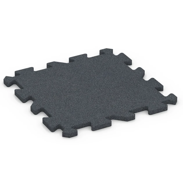 Aufsicht auf die Unterseite, also die Bodenseite von WARCO-Formteil 6412 - Baldosa para balcón im Format 50 x 50 x 2 cm | 0,25 m².