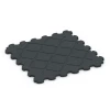 Aufsicht auf die Unterseite, also die Bodenseite von WARCO-Formteil 6322 - Esterilla Protectora Fitness im Format 102,5 x 102,5 x 3 cm | 1,05 m².